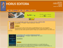 Tablet Screenshot of horuseditora.com.br